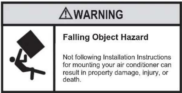 Friedrich WCT12A10B - Installation Instructions for WSE Sleeve - 1