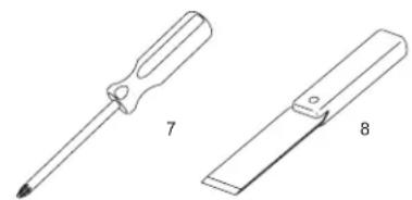 Friedrich WCT12A10B - Recommended Tools - 5