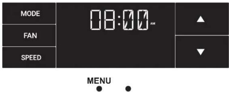 Friedrich WCT12A10B - Le menu TM (suite) - 2