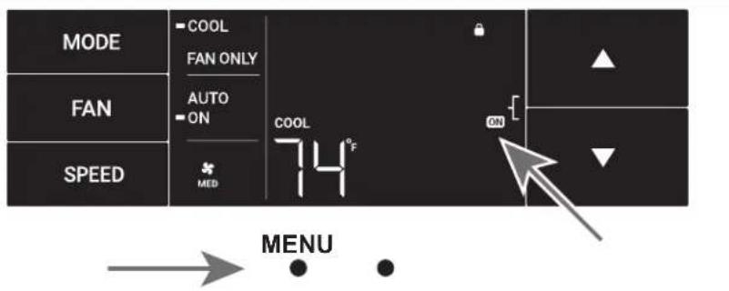 Friedrich WCT12A10B - The Lock Menu continued - 1
