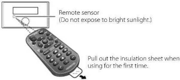 KENWOOD DPX505BT - Remote control (RC-406) - 1
