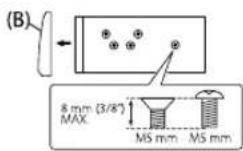 KENWOOD KMMX705 - Installing the unit (without mounting sleeve) - 1