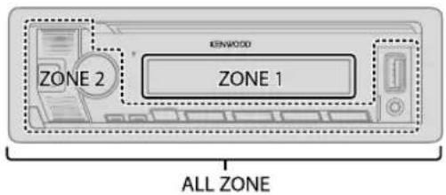 KENWOOD KMMX705 - Ajustes de visualización - 1
