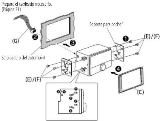 KENWOOD DPX305MBT - Instalación en los coches Toyota - 1