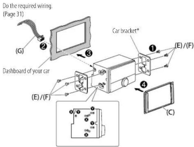 KENWOOD DPX305MBT - Installing in Toyota cars - 1