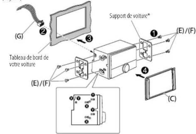 KENWOOD DPX305MBT - Installation dans une voiture Toyota - 1