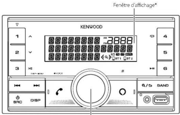 KENWOOD DPX305MBT - Fonctionnement de base - 1