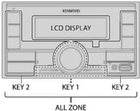 KENWOOD DPX305MBT - Ajustes de visualización - 1