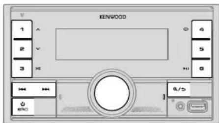 KENWOOD DPX305MBT - Bluetooth — Audio - 1