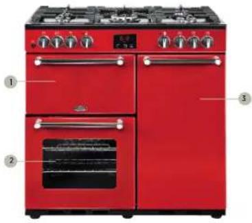BELLING PCENTR110EIBLK - KENSINGTON 90CM - 1