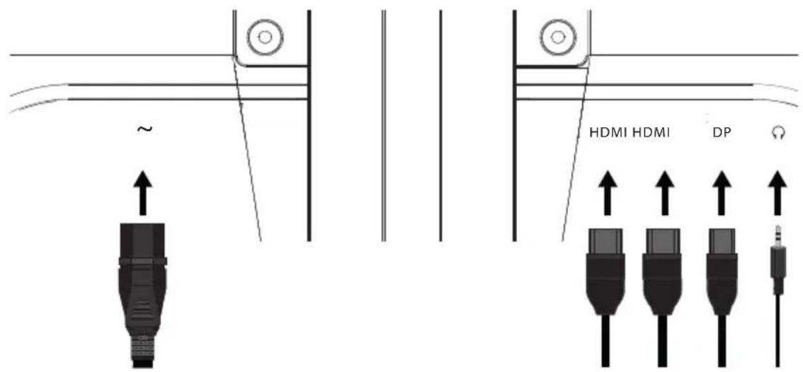 MEDION ERAZER Spectator X10 - Raccordements - 1