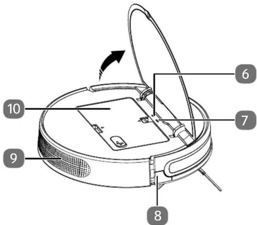 MEDION MD 20021 - Bovenkant (open) - 1