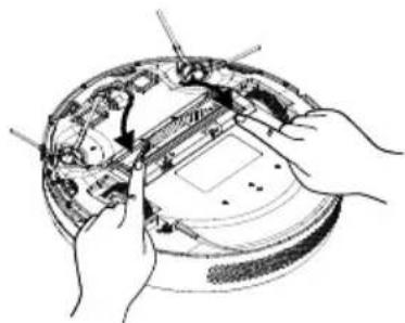MEDION MD 20021 - Nettoyage de l'ouverture d'aspiration et de la Brosse - 5