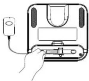 MEDION MD 20021 - Ladestation mit Netzadapter verbinden - 2