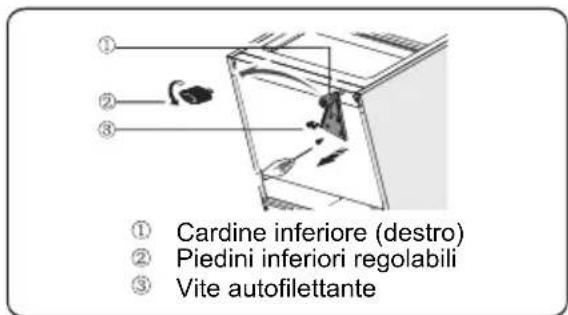 HISENSE RB329N4ACE - Invertire la porta - 19
