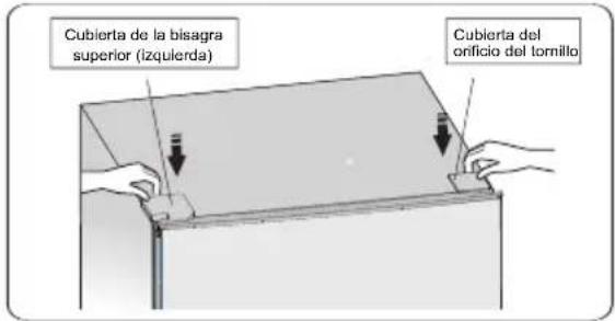 HISENSE RB329N4ACE - Tapa de la bisagra izquierda - 16