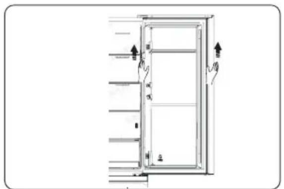 HISENSE RB329N4ACE - Tapa de la bisagra izquierda - 5