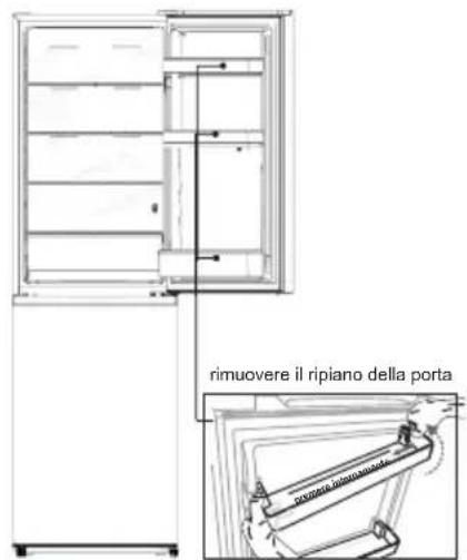 HISENSE RB329N4ACE - Invertire la porta - 8
