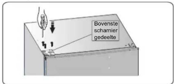 HISENSE RB329N4ACE - Het omkeren van de deur - 24
