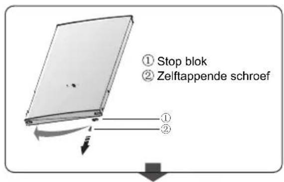 HISENSE RB329N4ACE - Het omkeren van de deur - 13