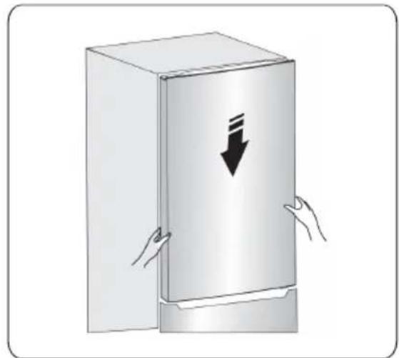 HISENSE RB329N4ACE - Tapa de la bisagra izquierda - 14