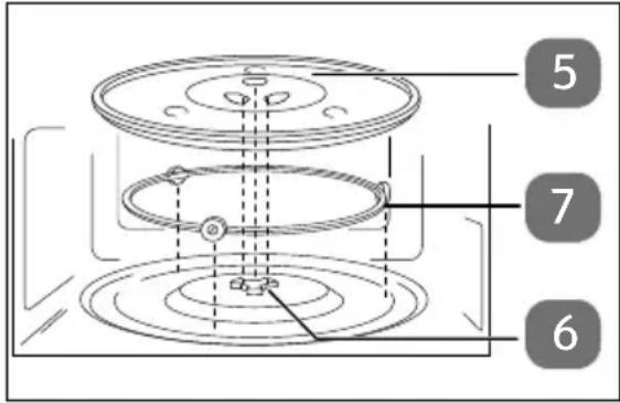 MEDION MD 10495 - Mise en place des accessoires - 1