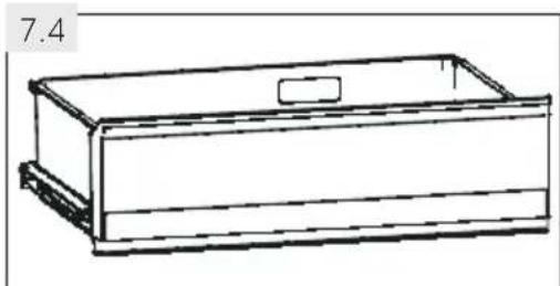 HAIER HTW7720ENPT - Eltávolithato ajtórekeszek - 1