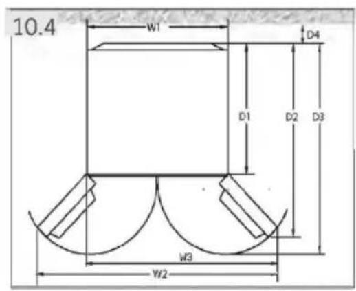 HAIER HTW7720ENPT - Recomendaciones de espacio - 1