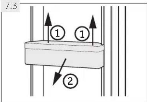 HAIER HTW7720ENPT - aga: Półki - 1