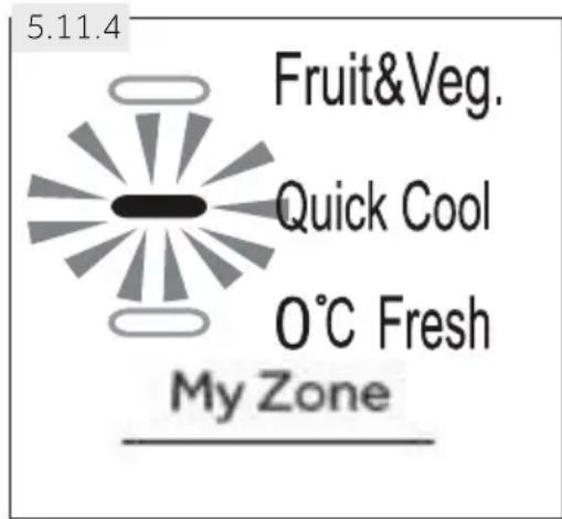 HAIER HTW7720ENPT - Megjegyzés: MyZone (Saját zónica) rekesz - 1