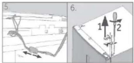 HAIER HTW7720ENPT - Fasi del montaggio (Fig. 10.9): - 3