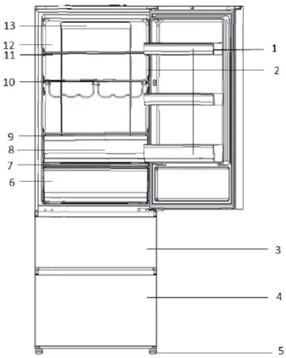 HAIER HTW7720ENPT - Obrázek spotřebiece (obr. 3) - 3