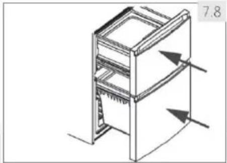 HAIER HTW7720ENPT - 3D-freezer drawer - 1