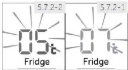 HAIER HTW7720ENPT - Ledusskapja temperatūras regulēšana - 1