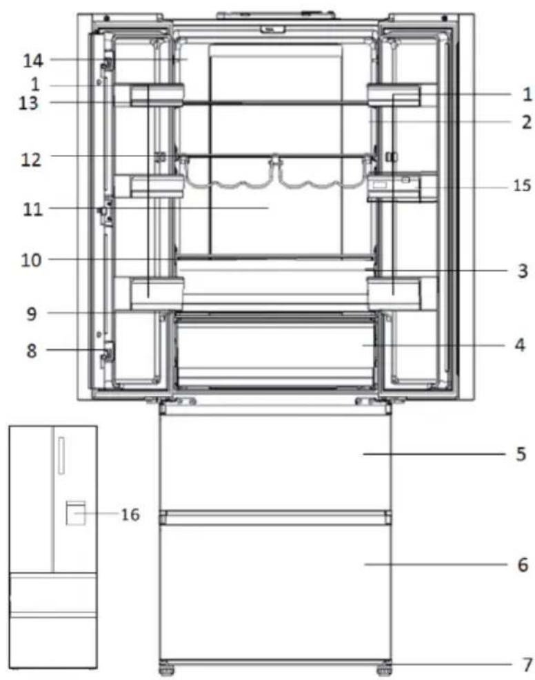 HAIER HTW7720ENPT - Imagem do aparelho (Fig. 3) - 1