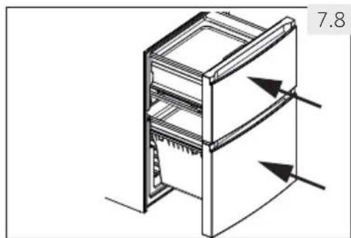 HAIER HTW7720ENPT - Szuflada 3D zamrażarki - 1