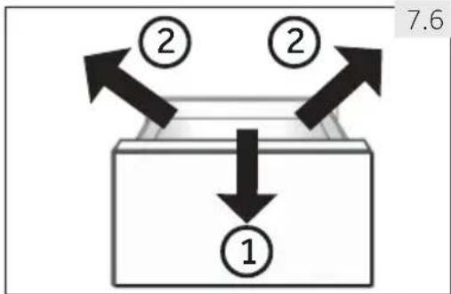 HAIER HTW7720ENPT - Het waterreservoir plaatsen - 1