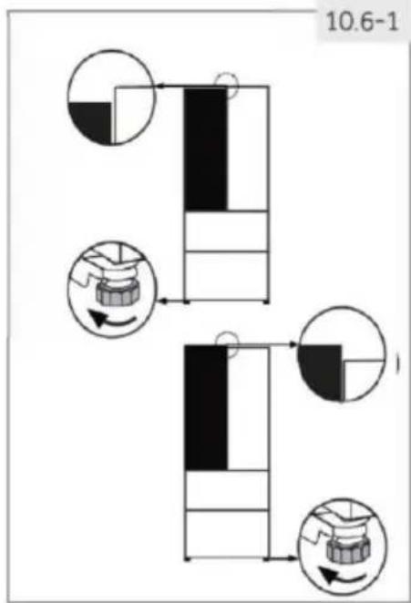 HAIER HTW7720ENPT - Izmantojot regulējamo kājinu - 1