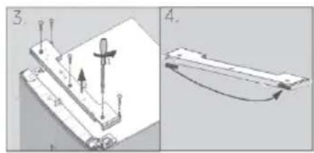 HAIER HTW7720ENPT - Kroky pri montázi (obr. 10.9): - 2
