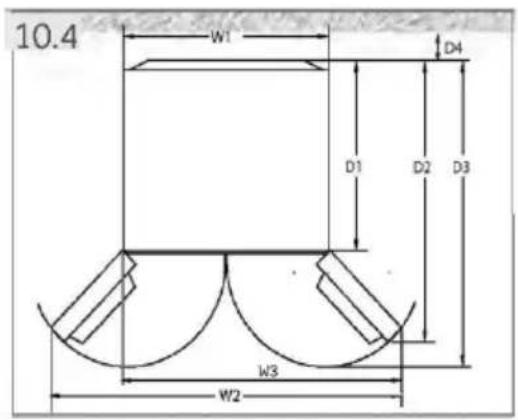 HAIER HTW7720ENPT - Doporučeni ohledné prostoru - 1