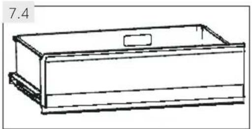 HAIER HTW7720ENPT - Verwijderbare deurrekken - 1