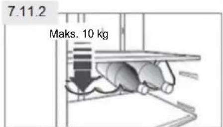 HAIER HTW7720ENPT - Atlenkiamas buteliu laikiklis - 1