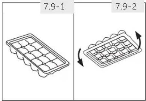 HAIER HTW7720ENPT - Eiswürfelbehälter - 1