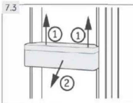 HAIER HTW7720ENPT - Märkus! Riiulid - 1