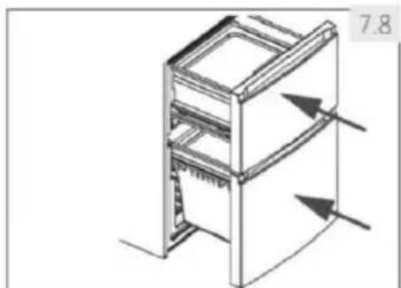 HAIER HTW7720ENPT - 3D šaldiklio stalčius - 1