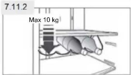 HAIER HTW7720ENPT - Kokkuklapitav pudeliriul - 1