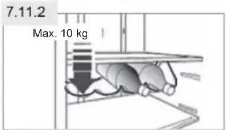 HAIER HTW7720ENPT - Skládací stojan na lahve - 1