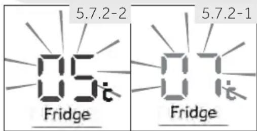 HAIER HTW7720ENPT - Regulacja temperatury w lodówce - 1