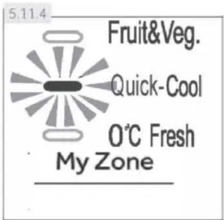 HAIER HTW7720ENPT - Märkus! Temperatuuri reguleerimisfunktsioniga My Zone sektsioni sahtel - 1