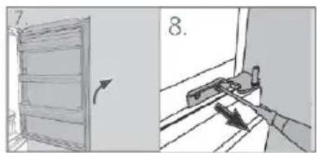 HAIER HTW7720ENPT - Kroky pri montázi (obr. 10.9): - 4